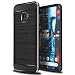 Produktbild Ferlinso Samsung Galaxy A6 Plus 2018 Hülle, Leicht Flexible Rugged Armor Hybrid Defender Shockproof Schutzhülle Carbon Fiber Design Cover für Samsung Galaxy A6 Plus 2018 (Schwarz)