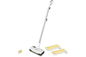 Kärcher Limpiadora de vapor SC 1 Upright, tiempo calentamiento: 30 s, cobertura: 30 m², depósito: 0,2 l, peso: 2,1 kg, boquilla para suelos EasyFix, 2 paños para suelos, cartucho de descalcificación