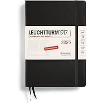 LEUCHTTURM1917 Wochenkalender A5 2026 - Dusty Rose Hardcover