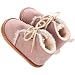 Estamico Baby Rubber Sole Winter Boots Toddler Sneaker Beige US 5