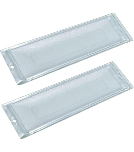 Kit 2 Pezzi Plafoniera Coprilampada Diametro 75 mm per Cappa Elica