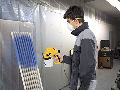 POWX351 Elektrische Farbspritzpistole inkl. Zubehör bis 320g/min Sprühmenge 130 Watt - 8