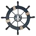 Produktbild PIXNOR Holzrad Steuerrad Schiffssteuerrad,Holz Speichen Schiff Steuer Rad,Im mediterranen Stil
