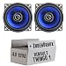 Produktbild Renault Twingo 1 Phase 2 Front - Crunch CDS42CX - 10cm Koaxiallautsprecher - Einbauset