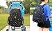 YuHan Baby Diaper Bag Travel Backpack Handbag Large Capacity Insulation Bag Fit Stroller Nappy Backpack (BlackDot)