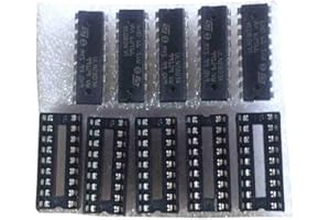 Laqiya Darlington-Treiber ULN2803A mit DIP 18 Buchse, 5 Stück