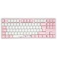 V002 UK VA88M V2Sakura PBT Backlit MX Red Soft Soldered Linear Switches TenKeyLess Keyboard