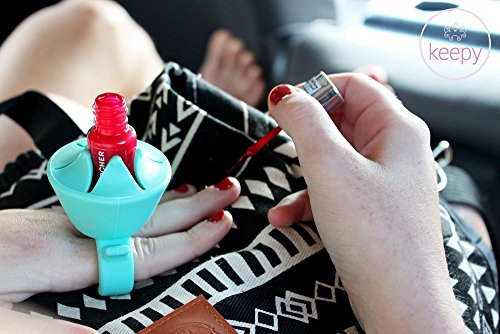 Keepy Nagellackhalter ✮✮✮ Fantastischer Einführungspreis – perfekte Maniküre – eine Revolution – lackieren Sie Ihre Nägel in Perfektion – machen Sie Ihr Leben einfacher – keine Nagellack-Unfälle mehr – ein absolutes Must-Have (PRODUKT DES JAHRES) ✮✮ - 2