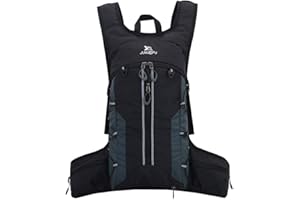 Fistcale Lightweight Breathable Bike Backpack, 8L Foldable Running Daypack, Functional Gift for Men & Women Daily Commutes, Cycling, Jogging, Hiking