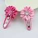 Baby Beauty Hair Bows Clips Pins Toddler Infants Kids Girls Boutique Accessories Grosgrain Ribbon headdress (single flowers 4cm-12pcs)