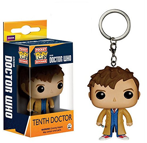 Preisvergleich Produktbild Doctor Who - Pocket Pop - Vinyl Schlüsselanhänger - 10th Doctor