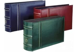 Leuchtturm Album pour 100 FDC ou Lettres jusqu'à 195x130 mm, vert