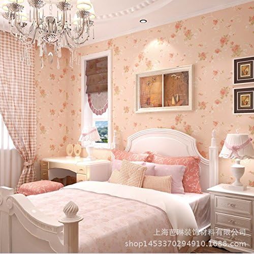 MDDW-Environmentally friendly non-woven wallpaper warm and cute children's bedrooms girls bedrooms Ballet girls wallpaper , yellow