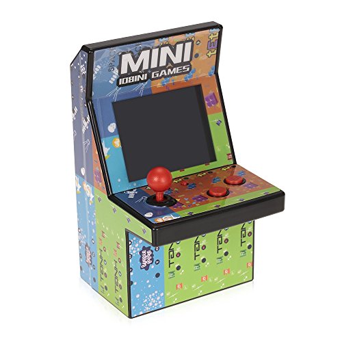 80er Retro Mini Arcade Spielautomat mit 2.8″ LCD Farb Display, eingebautem Lautsprecher und 108 Videospiele - 3