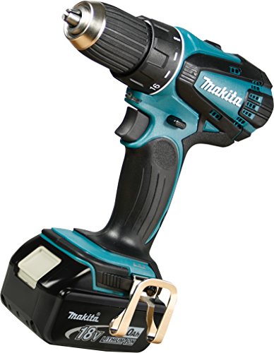 Makita Akku-Bohrschrauber 18 V, 4,0 Ah mit 3 Akkus und Ladegerät im schwarzen Makpac, DDF456SP1J - 2