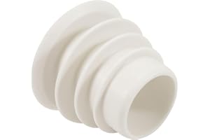 RECITEM Adaptateur de cône de tuyau pour nettoyeur de piscine - Adaptateur conique - Manchon de skimmer - Convient pour tous les nettoyeurs de sol - Compatible avec W70263 W63900, K121110 (1 pièce)