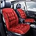 Produktbild Autositzkissen, Auto-Plüschkissen Winter-Autositzkissen Kurzer Plüsch, Autositzkissen,Red