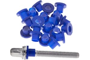 Danmar 20 Pack Nylon Tension Rod Washers - Blue