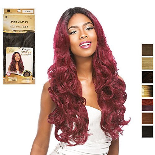4x4 Swiss Lace Wig Maryam #1B