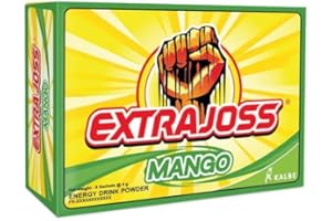 FABRI-CUT NEW MANGO Flavour Extra Joss Energy Powder Drink, 2 Boxes (12 Sachets) Apres Ski Shot