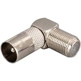 robotrend Powermaster Pm-34398 F Konnekt&ouml;r Dişi - 60 Ohm Erkek L Tip &Ccedil;evirici