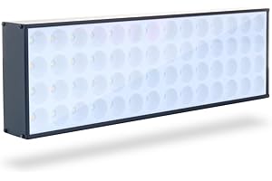 VIIAN Fitwish TerraLED Lampe LED 25W pour Terrarium Tropical - TM 30cm Lampe horticole pour Plantes superficie 45cm x 45cm