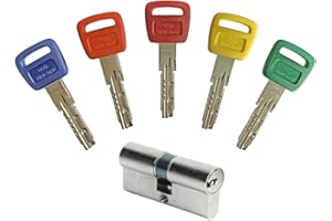 Cylinder Bricard Olympia 35+35 Wyłączany. 5 kluczy.