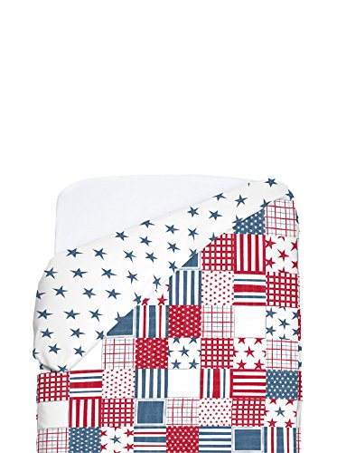 Petit Lazzari Boston Duvet White/Navy Blue Cot (60 x 120 cm)