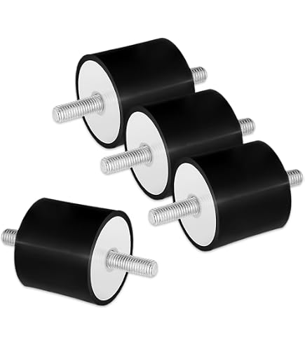 Silent-bloc Caoutchouc Mâle-mâle Pour Groupe électrogène – Hauteur 39 Mm, Forestool