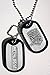 Produktbild Metal Gear Solid - Erkennungsmarken - Dog Tag mit Kette - Foxhound Logo