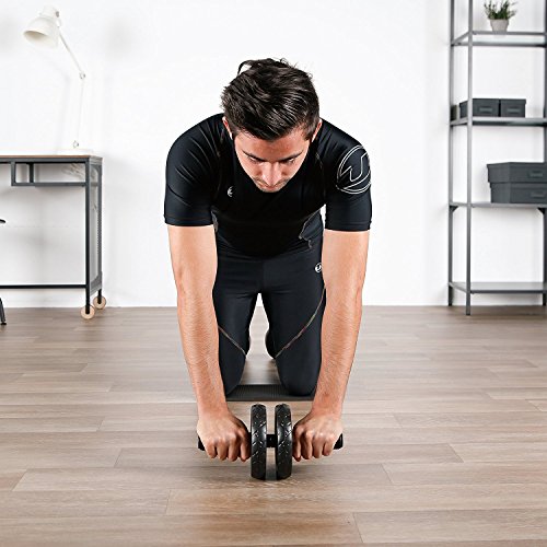Readaeer Bauchtrainer AB Roller mit dicker Knieauflage beste Fitnessworkout für die Bauchmuskeln - 8