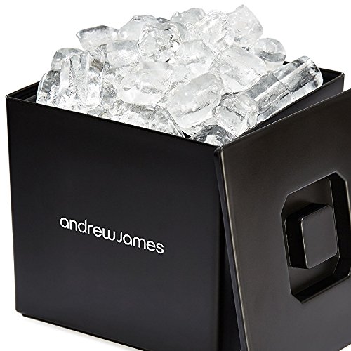 Andrew James – Quadratischer Eiswürfelbehälter Mit Deckel /Eiskühler/ Eiskübel – 3L – Ideal Für Parties, Bars Und Pubs - 8