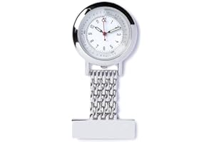 Posh Latitude London Nurse Fob Watches Quartz for Men and Women – Perfect Gifts for Healthcare Professionals (Oxford Blue(Gift Pouch), Medium)