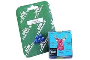 PERADON Elkmaster glue on snooker / pool cue tips - 9mm x 5