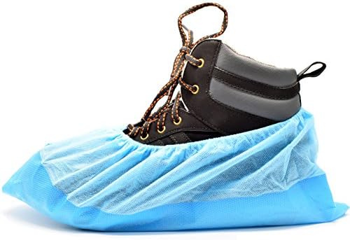 Simply Direct80x Blue Heavy Duty Overshoes | Reusable and Disposable Overshoes | Long-Lasting, Waterproof and Slip Resistant | Simply Direct Brand