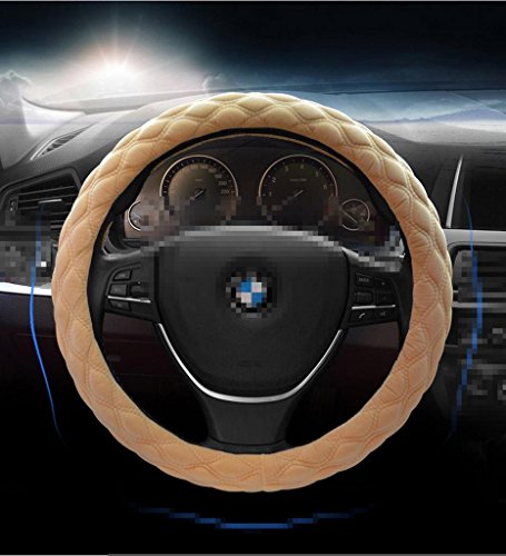 Preisvergleich Produktbild YANLIU Auto-Lenkradbezug, Plüsch-Winter-Sets , 006