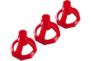 Baldosas autotonivelantes I 100 diales reutilizables SHAFFER PRO | - sistema de nivelación de rosca de baldosas - nivelación clips de baldosas de juntas de baldosas colocación