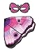 Produktbild Dreamy dress-ups 66377 2-Spielset: Flügel + Maske, pink butterfly