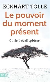 jaquette livre Le pouvoir du moment présent - Guide d'éveil spirituel