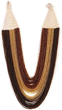 Indian Tribal Multi Beaded Necklace Set Antique Traditional Necklace Ethnic Jewelry Set