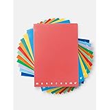 Pigna Monocromo, Quaderno Formato A4, Rigatura 5M, Quadretti 5 mm per 2° e 3° Elementare, Carta 80G/Mq, Pacco da 10 Pezzi, 02