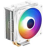 DEEPCOOL GAMMAXX 400XT WH LED CPU Air Cooler Support Intel LGA1200/1151/1150/1155 I AMD AM4 - DP-MCH4-GMX400-XT-WH
