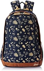 Gear  26 Ltrs Navy Blue and Beige Casual Backpack (BKPTRMP520522)