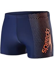 Speedo Boys 'gala Logo Aqua pantalones cortos, Niños, Gala Logo, Navy/Fluo Orange, XS