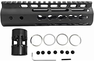 ProWildGear Alluminio 7 pollici 9 pollici 10 pollici 13,5 pollici per AR15 M4 M16 Free Float NSR Keymod Handguard Rail w scanalatura in alluminio