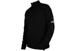 WOODWORM Golf Lined Wool Half Zip Sweater