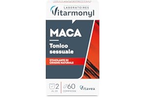Maca - Tonico Sessuale - Stimolante di Origine Naturale - 60 Compresse - Uomini e Donne - Vitarmonyl