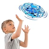 WURF ZUM FLIEGEN: Sie müssen das fliegende Ballspielzeug nur vorsichtig herauswerfen, es kann sofort anfangen zu fliegen. Das überraschendste Merkmal ist, dass es in die entgegengesetzte Richtung fliegen kann, wenn sich Ihre Hände in der Nähe befinden.