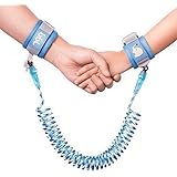 Eidyer Anti Lost Safety Wrist Link Belt, Children Harness Belt Safety Adjustable 1.5M/4.92ft Baby Toddler Reins Safety Strap 