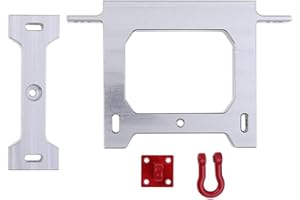 Senmubery Einem Metallstrahl + Stoßstangen-Stück hinten für LKW WPL B14 B24 B36 C14 C24 1/16 RC
